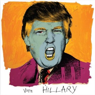 Vote Hillary PP 2016 Limited Edition Print - Deborah Kass Vote Hillary PP 2016 Limited Edition Print - Deborah Kass