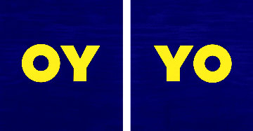 Oy / Yo 2011 Limited Edition Print - Deborah Kass Oy / Yo 2011 Limited Edition Print - Deborah Kass