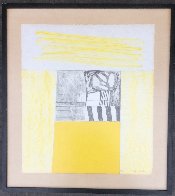 Untitled Lithograph 1968 Limited Edition Print by Karl Kasten - 1 Untitled Lithograph 1968 Limited Edition Print by Karl Kasten - 1