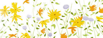 Summer Flowers Silkscreen on Canvas 2018 42x111 Super Huge Limited Edition Print - Alex Katz Summer Flowers Silkscreen on Canvas 2018 42x111 Super Huge Limited Edition Print - Alex Katz