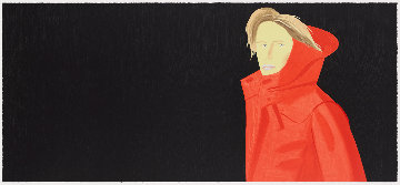 Nicole 2018 35x80 Super Huge Limited Edition Print - Alex Katz Nicole 2018 35x80 Super Huge Limited Edition Print - Alex Katz