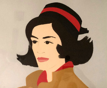 Ada in Hat 1990 Limited Edition Print - Alex Katz Ada in Hat 1990 Limited Edition Print - Alex Katz