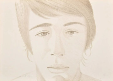Vincent 1972 Limited Edition Print - Alex Katz Vincent 1972 Limited Edition Print - Alex Katz