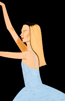 Dancer 2 2019 Limited Edition Print - Alex Katz Dancer 2 2019 Limited Edition Print - Alex Katz