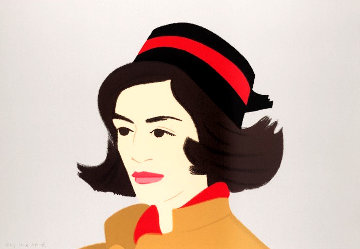 Ada in Pillbox Hat: Alex and Ada Suite 1990 Limited Edition Print - Alex Katz Ada in Pillbox Hat: Alex and Ada Suite 1990 Limited Edition Print - Alex Katz