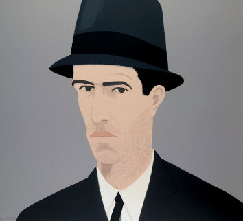 Alex Katz Passing Self Portrait: Alex and Ada Suite 1990 Limited Edition Print - Alex Katz Alex Katz Passing Self Portrait: Alex and Ada Suite 1990 Limited Edition Print - Alex Katz