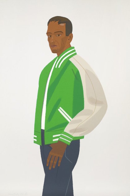 Alex And Ada Suite: Green Jacket 1990 Limited Edition Print by Alex Katz