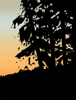 Sunrise Sunset Portfolio: Sunset 1 2020 Super Huge Limited Edition Print - Alex Katz Sunrise Sunset Portfolio: Sunset 1 2020 Super Huge Limited Edition Print - Alex Katz