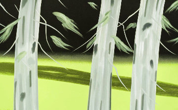Three Trees 2018 Huge Limited Edition Print - Alex Katz Three Trees 2018 Huge Limited Edition Print - Alex Katz