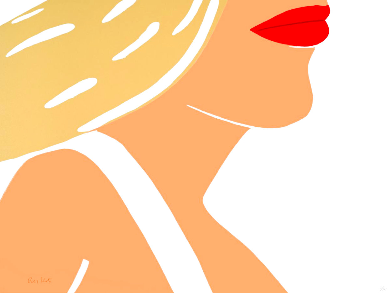 Coca-cola Girl Suite of 2 2021 Limited Edition Print by Alex Katz Coca-cola Girl Suite of 2 2021 Limited Edition Print by Alex Katz