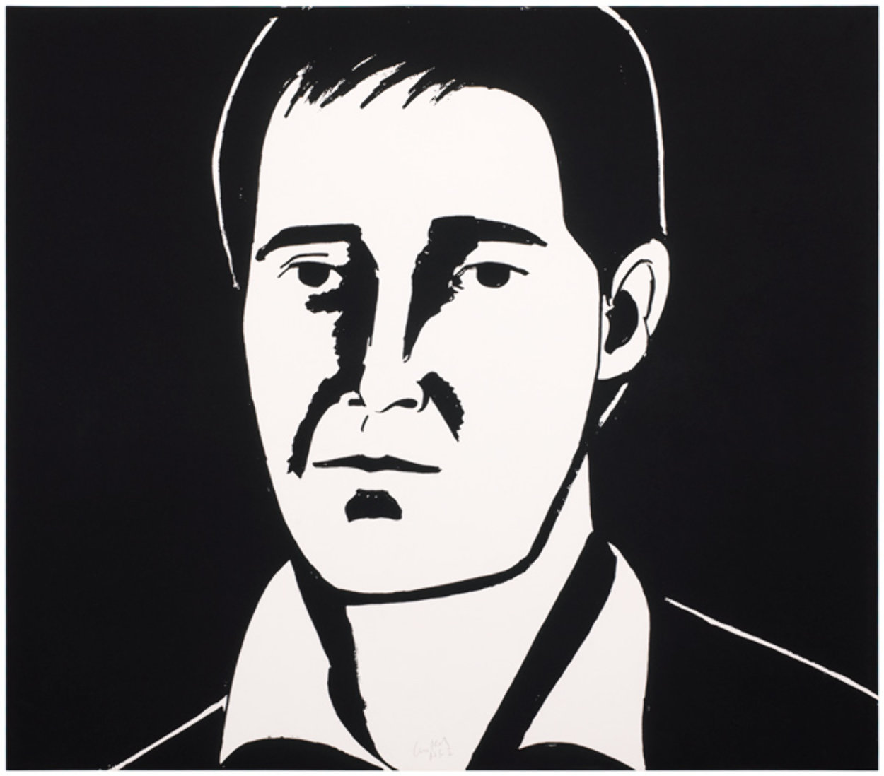 Six Portraits- Javier 2013 Limited Edition Print by Alex Katz Six Portraits- Javier 2013 Limited Edition Print by Alex Katz
