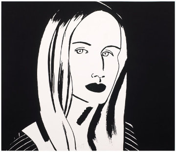 Six Portraits, the complete suite 6 2013 Limited Edition Print - Alex Katz Six Portraits, the complete suite 6 2013 Limited Edition Print - Alex Katz