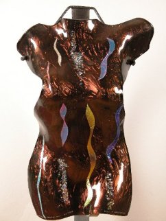 Fecund Imagination Glass Sculpture 21 in Sculpture - BJ Katz