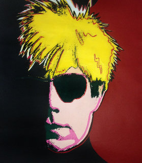Andy Warhol Screen Print 1988 36x44 Limited Edition Print - Steve Kaufman Andy Warhol Screen Print 1988 36x44 Limited Edition Print - Steve Kaufman
