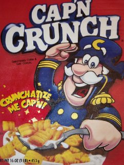 Cap'n Crunch 2000 36x27 Original Painting - Steve Kaufman Cap'n Crunch 2000 36x27 Original Painting - Steve Kaufman