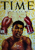 Mahummad Ail Oylmpian Cassius Marcellus Clay Unique 2010 36x48 Original Painting by Steve Kaufman - 0 Mahummad Ail Oylmpian Cassius Marcellus Clay Unique 2010 36x48 Original Painting by Steve Kaufman - 0