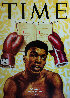 Muhammad Ail Oylmpian Cassius Marcellus Clay Unique 2010 36x48 Huge Original Painting by Steve Kaufman - 0