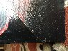 Marilyn Large Young Black Unique 1997 Original Painting by Steve Kaufman - 5 Marilyn Large Young Black Unique 1997 Original Painting by Steve Kaufman - 5