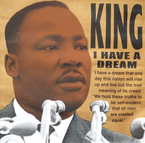 Martin Luther King Jr., I Have a Dream  AP 2005 Limited Edition Print - Steve Kaufman