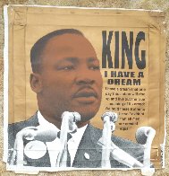 Martin Luther King Jr., I Have a Dream AP 2005 Limited Edition Print by Steve Kaufman - 2 Martin Luther King Jr., I Have a Dream AP 2005 Limited Edition Print by Steve Kaufman - 2
