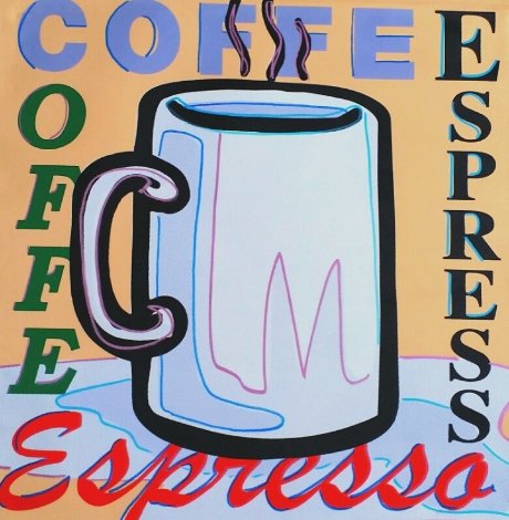 Coffee, Espresso AP 2005 Limited Edition Print - Steve Kaufman