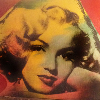 Marilyn Series Embellished 1995 Limited Edition Print - Steve Kaufman Marilyn Series Embellished 1995 Limited Edition Print - Steve Kaufman