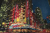 Radio City Music Hall New York 2008 72x46 Huge - NYC - Mural Size Original Painting by Steve Kaufman - 0