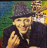 Frank Sinatra - Sands Embellished Limited Edition Print by Steve Kaufman - 1 Frank Sinatra - Sands Embellished Limited Edition Print by Steve Kaufman - 1