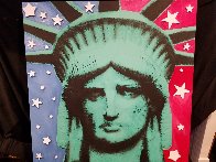 Statute of Liberty Embellished Limited Edition Print by Steve Kaufman - 1 Statute of Liberty Embellished Limited Edition Print by Steve Kaufman - 1