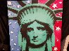 Statute of Liberty Embellished Limited Edition Print by Steve Kaufman - 1