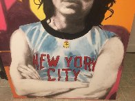 John Lennon Unique 2001 53x40 Huge Original Painting by Steve Kaufman - 2 John Lennon Unique 2001 53x40 Huge Original Painting by Steve Kaufman - 2
