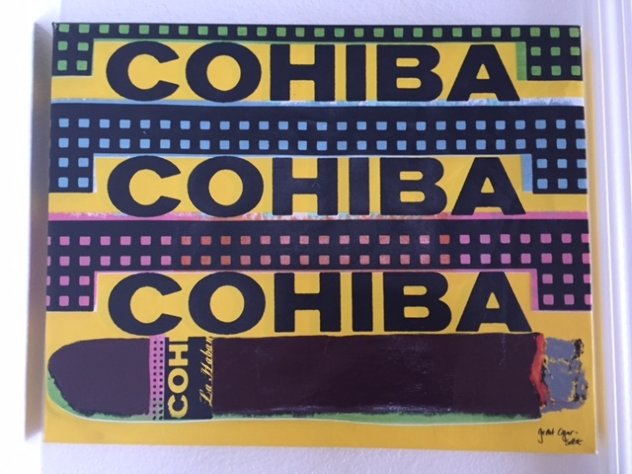 Triple Cohiba 1998 Limited Edition Print by Steve Kaufman