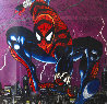 Spiderman 1996 72x72 Huge Mural Size Original Painting by Steve Kaufman - 0