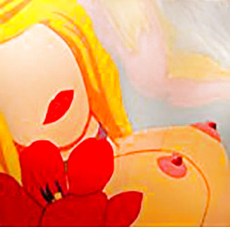 Homage to Wesselmann II Unique 2010 48x48 Super Huge Original Painting - Steve Kaufman Homage to Wesselmann II Unique 2010 48x48 Super Huge Original Painting - Steve Kaufman