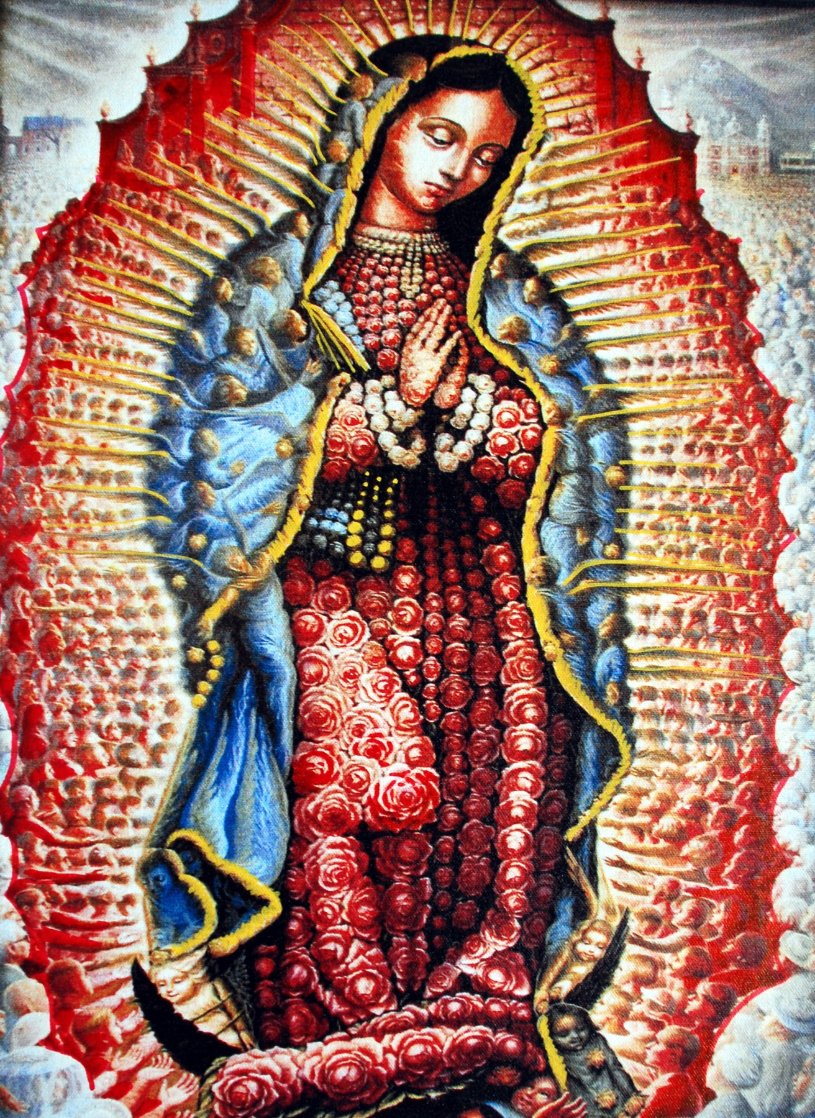 Our Lady of Guadalupe 2006 Limited Edition Print by Steve Kaufman Our Lady of Guadalupe 2006 Limited Edition Print by Steve Kaufman