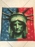 Liberty Head - Embellished Silkscreen on Canvas Limited Edition Print by Steve Kaufman - 2