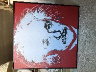 Einstein Homage to Genius Series Embellished 1996 Limited Edition Print by Steve Kaufman - 1 Einstein Homage to Genius Series Embellished 1996 Limited Edition Print by Steve Kaufman - 1