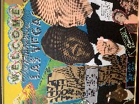 Rat Pack Sands 2014 Embellished Limited Edition Print by Steve Kaufman - 1 Rat Pack Sands 2014 Embellished Limited Edition Print by Steve Kaufman - 1