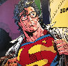 Superman  1995 60x60 Original Painting by Steve Kaufman - 0