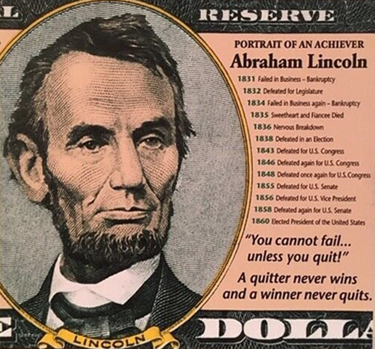 Portrait of an Achiever AP Abraham Lincoln Limited Edition Print by Steve Kaufman Portrait of an Achiever AP Abraham Lincoln Limited Edition Print by Steve Kaufman