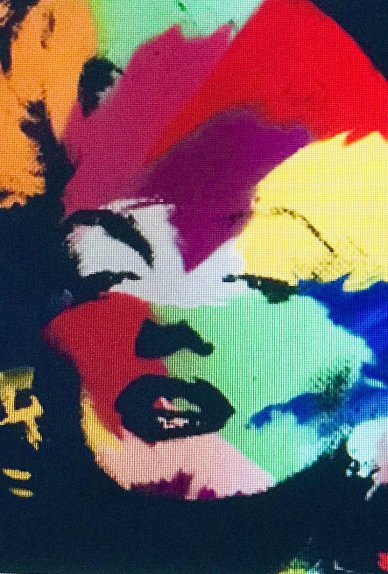 Marilyn Series II 1995 Embellished Limited Edition Print by Steve Kaufman Marilyn Series II 1995 Embellished Limited Edition Print by Steve Kaufman