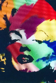 Marilyn Series II 1995 Embellished Limited Edition Print - Steve Kaufman Marilyn Series II 1995 Embellished Limited Edition Print - Steve Kaufman
