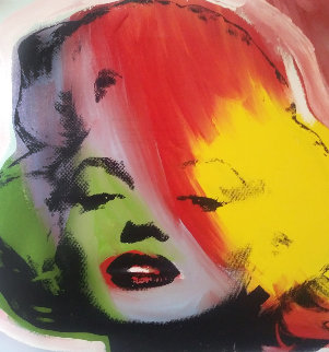 Marilyn Series 1995 Embellished Limited Edition Print - Steve Kaufman Marilyn Series 1995 Embellished Limited Edition Print - Steve Kaufman