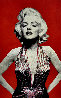 Marilyn Unique 2005 60x40 - Huge Original Painting by Steve Kaufman - 2