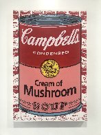 Campbells Soup I Cream of Mushroom AP Limited Edition Print by Steve Kaufman - 1 Campbells Soup I Cream of Mushroom AP Limited Edition Print by Steve Kaufman - 1
