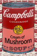Campbells Soup I Cream of Mushroom AP Limited Edition Print by Steve Kaufman - 0 Campbells Soup I Cream of Mushroom AP Limited Edition Print by Steve Kaufman - 0