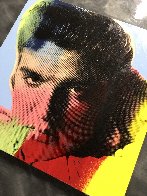 Elvis I Blue Embellished Limited Edition Print by Steve Kaufman - 2 Elvis I Blue Embellished Limited Edition Print by Steve Kaufman - 2