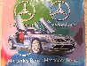 Mercedes Benz Sl Coupe - Multi Color 2005 Embellished Original Painting by Steve Kaufman - 1