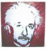 Einstein 44x35 Huge Limited Edition Print by Steve Kaufman - 1