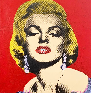 Pop Marilyn State III 2005 Limited Edition Print - Steve Kaufman Pop Marilyn State III 2005 Limited Edition Print - Steve Kaufman
